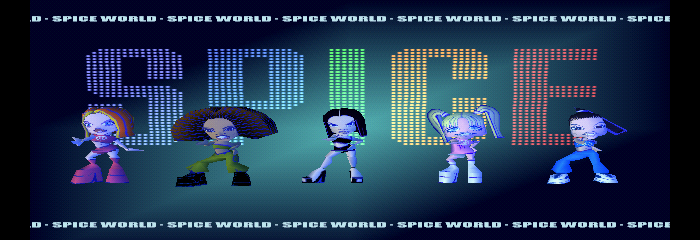 Spice World Title Screen